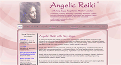 Desktop Screenshot of angelicreiki.net